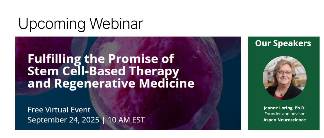 Fulfilling the Promise of Stem Cell-Based Therapy and Regenerative Medicine